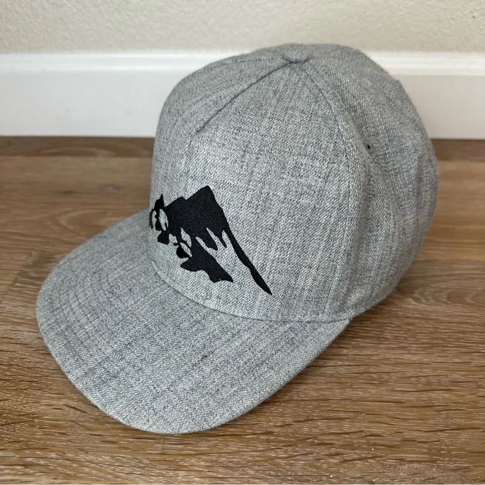 OTTO Harrah's Harveys Lake Tahoe Wool Blend Gray Snapback Hat